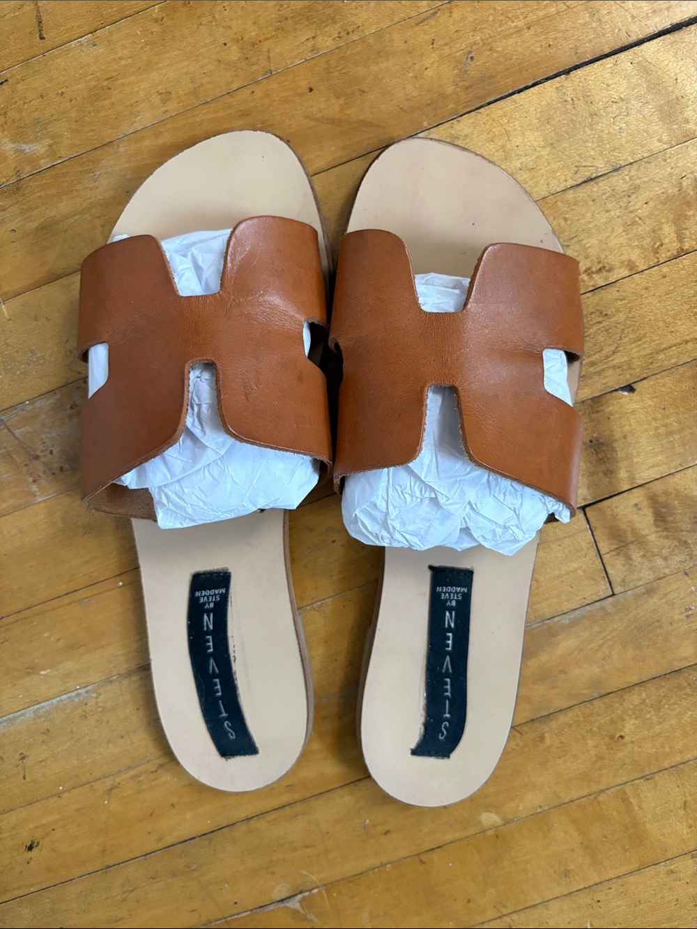 Steven by Steve Madden Grecian sandals, 8